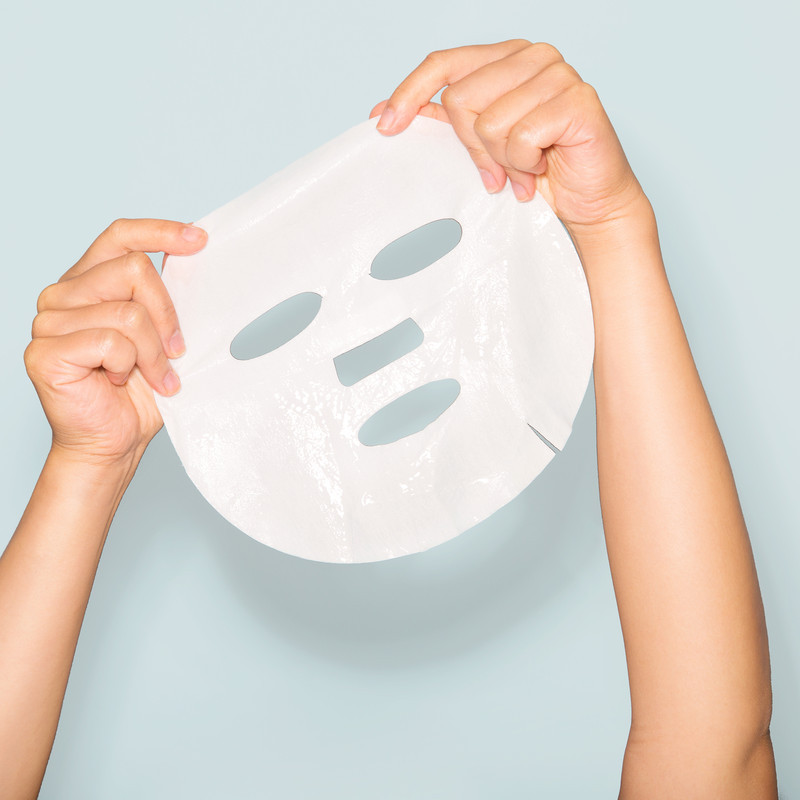 ماسک صورت ایمجز مدل یخ و شیر وزن 25 گرم مجموعه 20 عددی