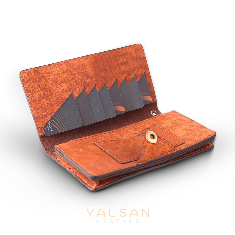 کیف پول چرم یلسان مدل رادیس کد SH-014-asl