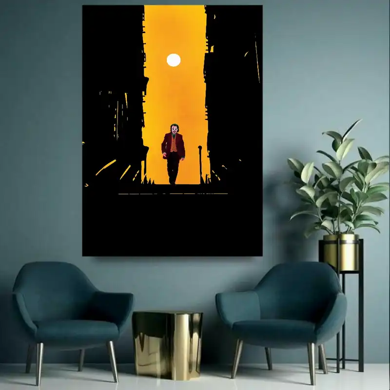 پستر دیواری طرح جوکر مدل KG461