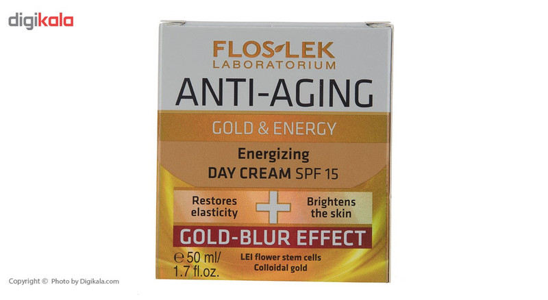 کرم ضد چروک فلوس لک مدل Gold حجم 50 میلی لیتر