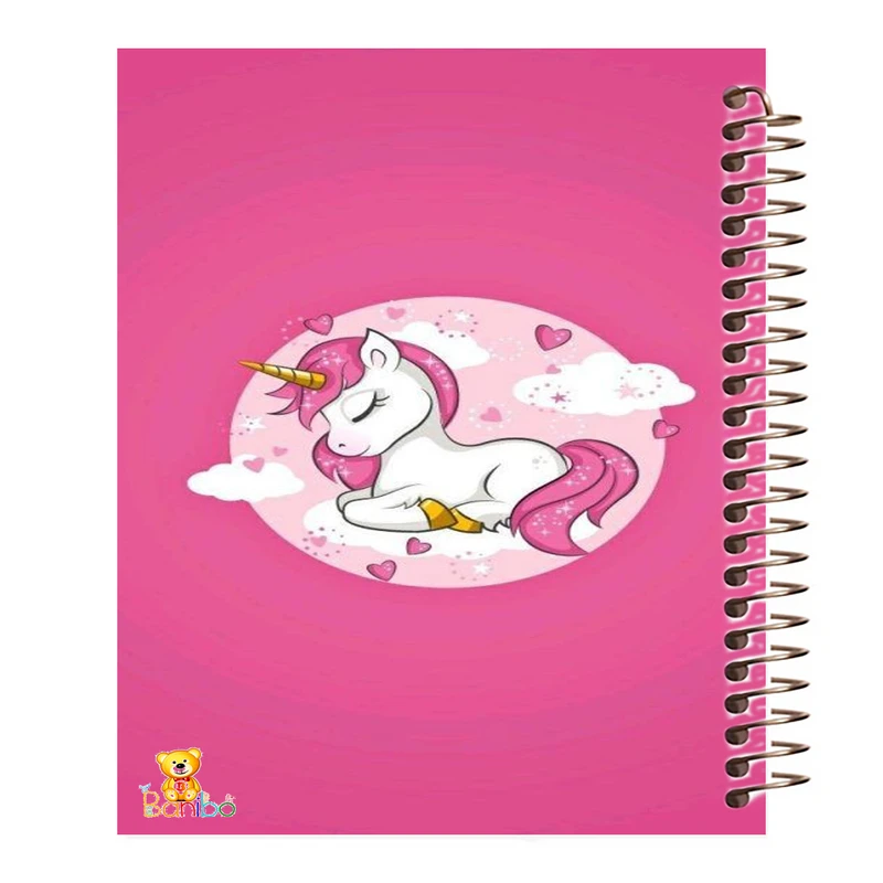 دفتر مشق 100 برگ بانیبو طرح تک شاخ کد 592