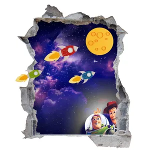 Salso Toys Story in space 3D Wall Sticker