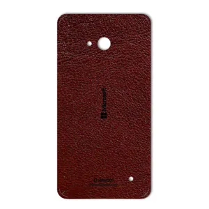 MAHOOT Natural Leather Cover Sticker for Microsoft Lumia 640