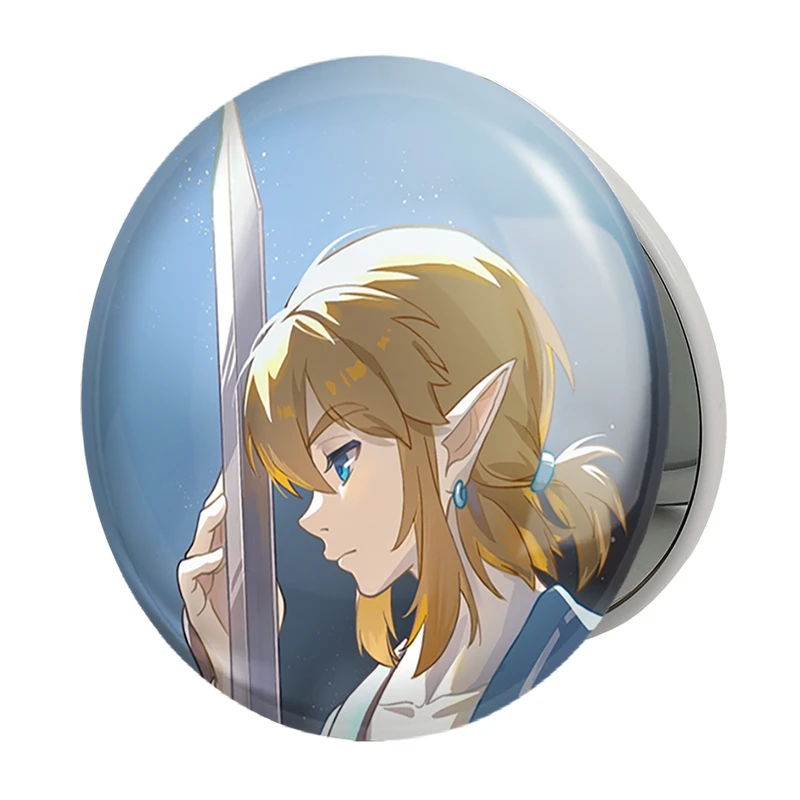 آینه جیبی خندالو طرح بازی زلدا (zelda) مدل تاشو کد 31874
