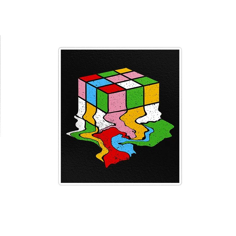 استیکر تزئینی موبایل و تبلت ماسا دیزاین مدل stkv0341 طرح rubik