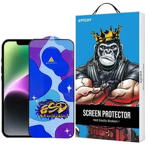 Epicoy Star ESD Glass Screen Protector For Apple iPhone 16e / 13 / 14 / 13 Pro