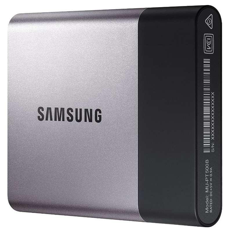 حافظه SSD اکسترنال سامسونگ مدل T3 ظرفیت 1 ترابایت