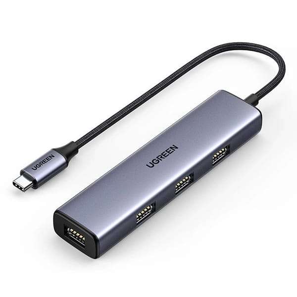 هاب 4 پورت USB یوگرین مدل CM473 کد 15395 هاب 4 پورت USB یوگرین مدل CM473 کد 15395