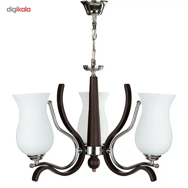 لوستر چشمه نور 3 شعله کد 828