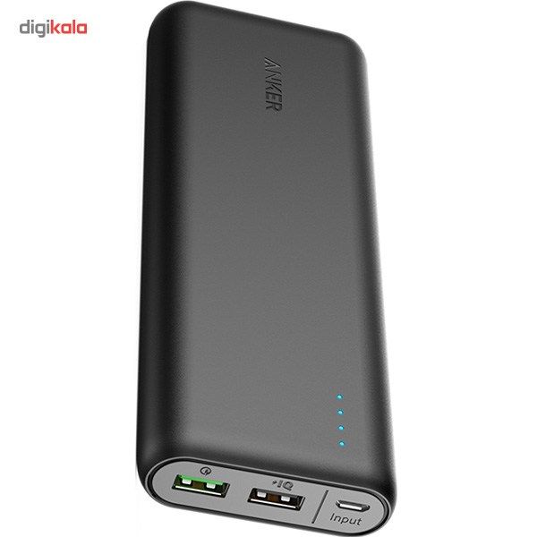 شارژر همراه انکر مدل A1272 PowerCore With Quick Charge 3.0 با ظرفیت 20000 میلی آمپر ساعت شارژر همراه انکر مدل A1272 PowerCore With Quick Charge 3.0 با ظرفیت 20000 میلی آمپر ساعت