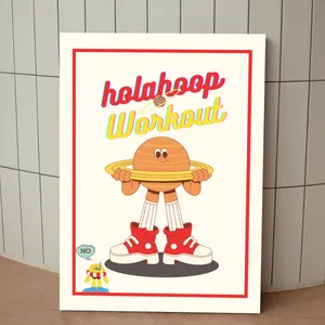 تابلو شاسی مدل ورزشی طرح هولاهوپ کد 1038