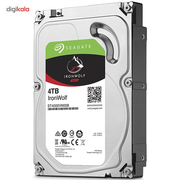 هارددیسک اینترنال سیگیت مدل ST4000VN008 ظرفیت 4 ترابایت 3
