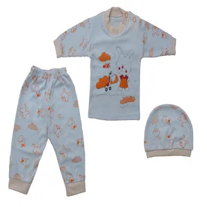 ست 3 تکه لباس نوزادی مدل خرگوش 33301