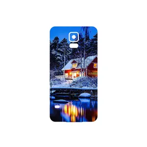 MAHOOT Winter Season Cover Sticker for Samsung Galaxy S5