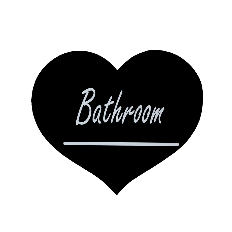 پادری مدل قلب طرح حمام کد 8415 سایز 90 × 90 سانتی متر