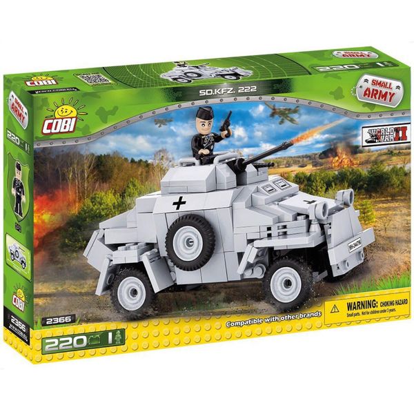 ساختنی کوبی مدل smallarmy sd.kfz.222 ساختنی کوبی مدل smallarmy sd.kfz.222