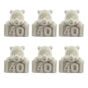 مجسمه مدل ببر 1401 بسته 6 عددی
