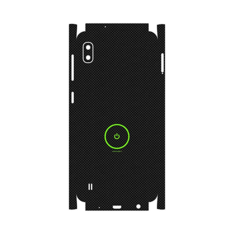 برچسب پوششی ماهوت مدل Minimal Power Button-FullSkin مناسب برای گوشی موبایل سامسونگ Galaxy A10