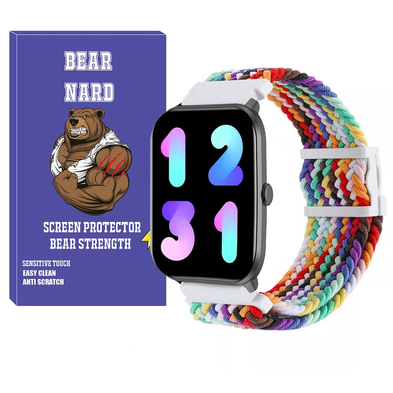 بند برنارد مدل Braided Magnet BR TW مناسب برای ساعت هوشمند ایمیلب W01 / W02 / W12 / W13 / KW12 / KW66