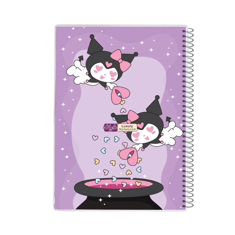 دفتر مشق 80 برگ دایان مدل کرومی 540-7