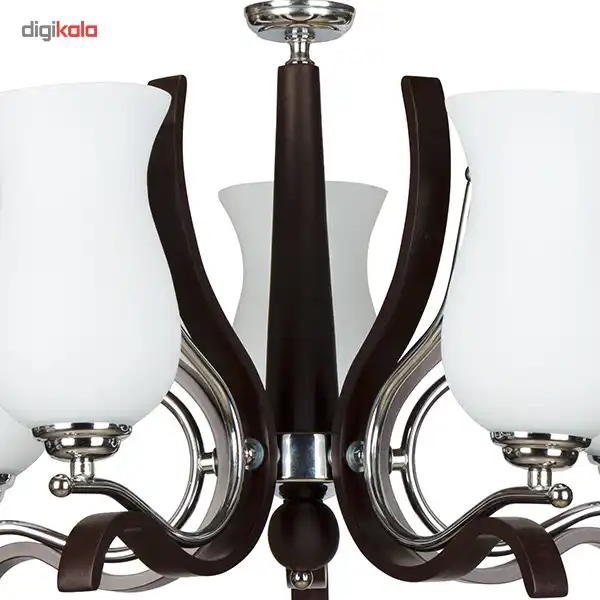 لوستر چشمه نور 5 شعله کد 828