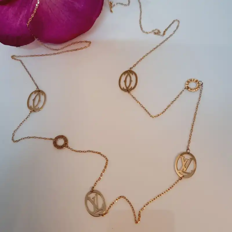 گردنبند طلا 18 عیار زنانه گالری یارطلا مدل رولباسی کد GLR11