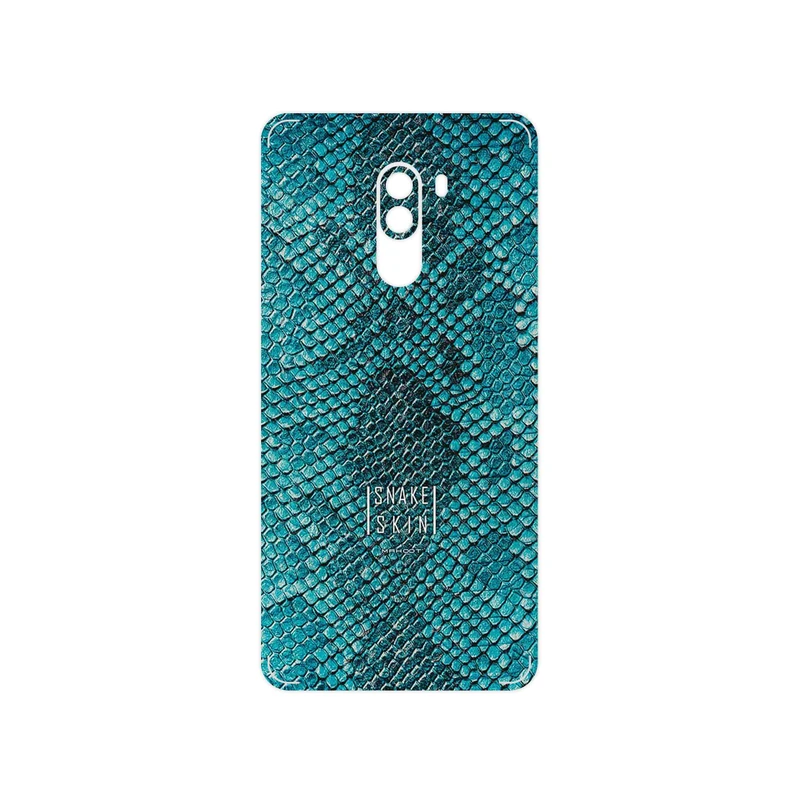 برچسب پوششی ماهوت مدل Blue Snake Skin مناسب برای گوشی موبایل شیائومی POCOPHONE F1