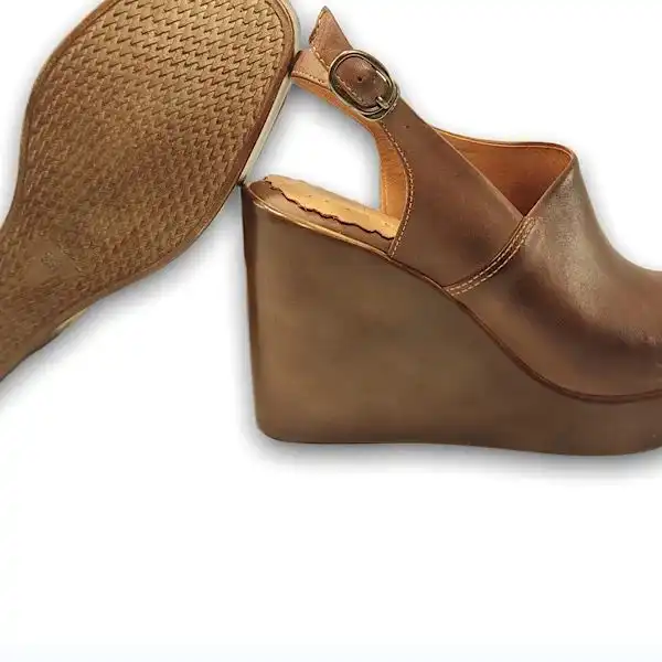 صندل زنانه مدل چرم طبیعی کد 633.1