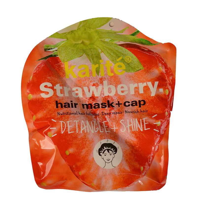 ماسک مو کاریته مدل Strawberry حجم 25 میلی لیتر