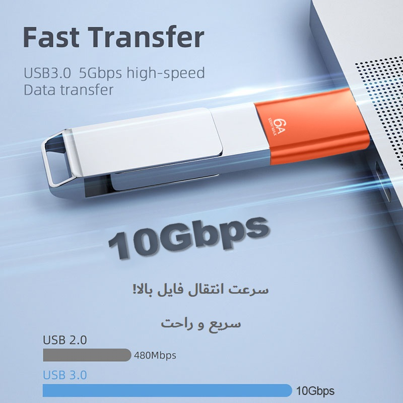 مبدل OTG  USB به USB-C مدل OTG-306