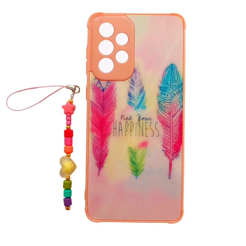 کاور طرح لیزری مدل دریم کد A10154 مناسب برای گوشی موبایل سامسونگ Galaxy A33 / A33 5G به همراه بند آویز