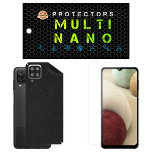 Multi Nano X-SFL Screen Protector For Samsung Galaxy A12 with back skin