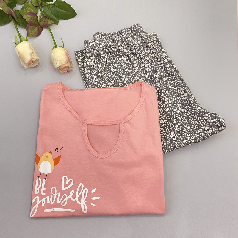 ست تاپ و شلوارک زنانه مدل 3559