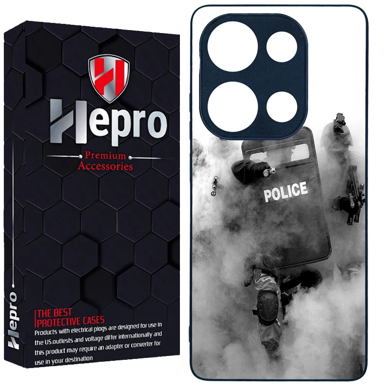 کاور هپرو طرح فانتزی مدل TPU مناسب برای گوشی موبایل شیائومی REDMI NOTE 13 PRO 4G