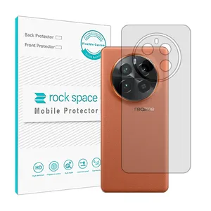 Rock space HyGEL model Transparent phone back protector for Realme GT5 Pro mobile phone