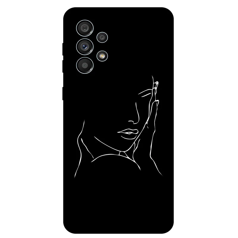 کاور مگافون طرح دخترانه مدل 8153 مناسب برای گوشی موبایل سامسونگ Galaxy A53 5G 