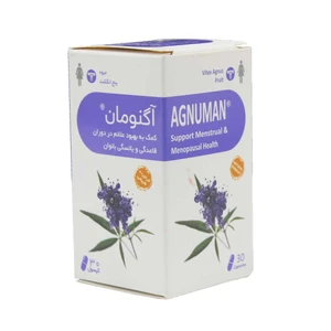 کپسول آگنومان رحمان دارو بسته 30 عددی