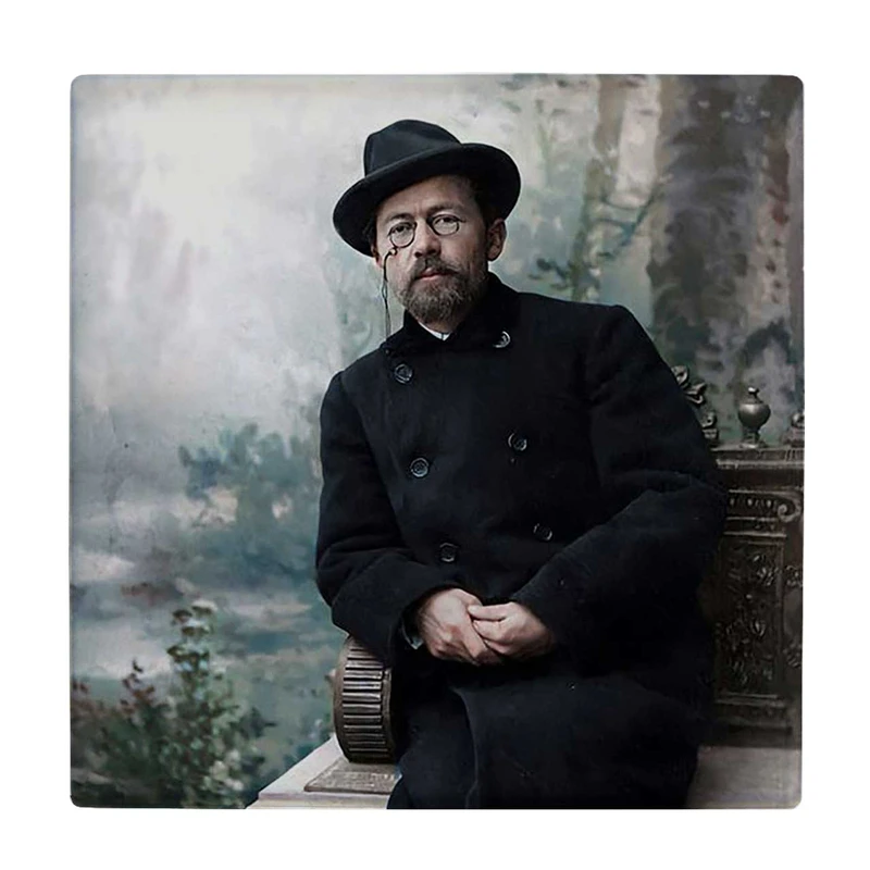  زیر لیوانی  طرح آنتون چوخوف کد    5848701_4279