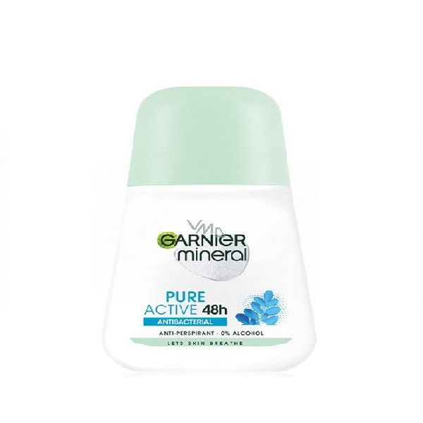 رول ضد تعریق زنانه گارنیه مدل Pure Active حجم 50 میلی لیتر رول ضد تعریق زنانه گارنیه مدل Pure Active حجم 50 میلی لیتر