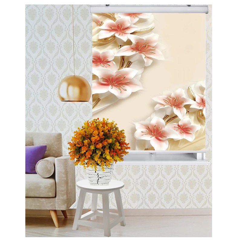 پرده شید زیو کد 3DF034 سایز 200 × 160 سانتی‌ متر