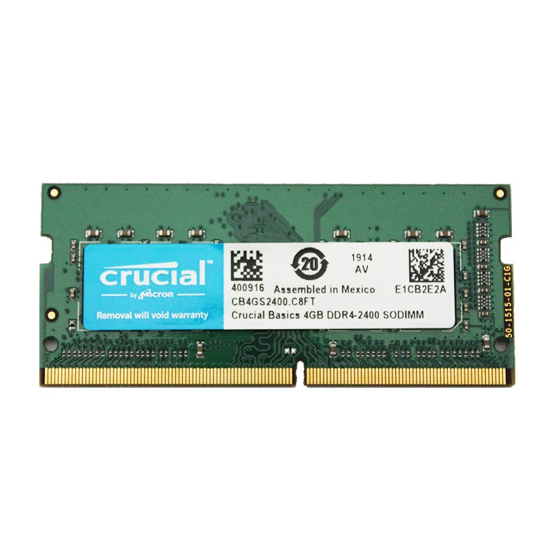 رم لپ تاپ DDR3 تک کاناله 1600مگاهرتز CL11 کروشیال مدل SODIMM ظرفیت 4گیگابایت