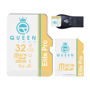 نقد و بررسی کارت حافظه Micro SD HC کویین تک مدل Elite Pro A1 V30 کلاس 10 استاندارد UHS-I U1 سرعت 85MBps ظرفیت 32 گیگابایت به همراه آداپتور SD و کارت خوان توسط خریداران