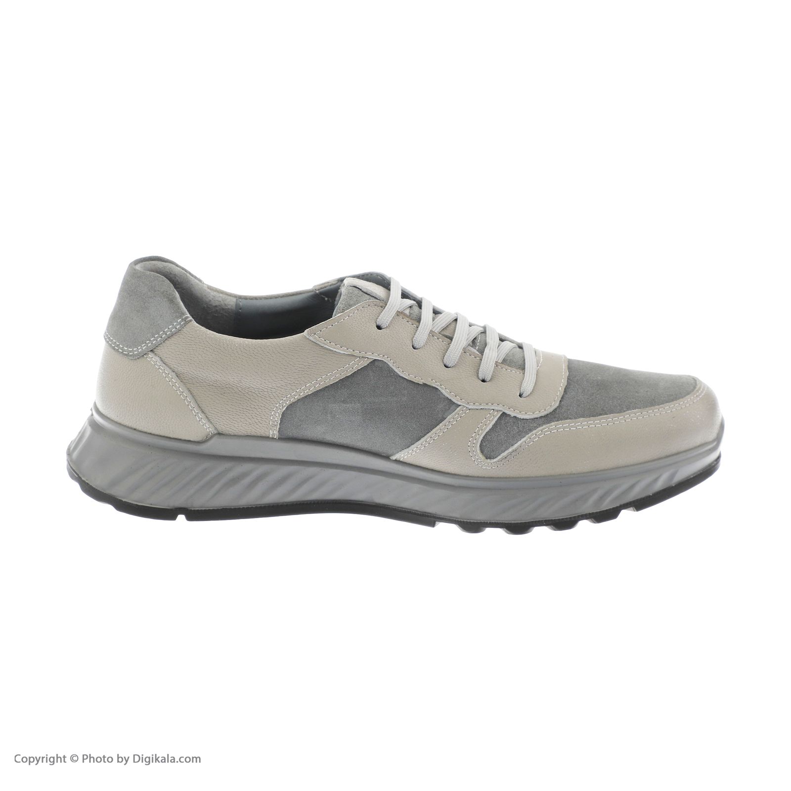کفش روزمره مردانه شوپا مدل lgr6001-LightGrey -  - 4