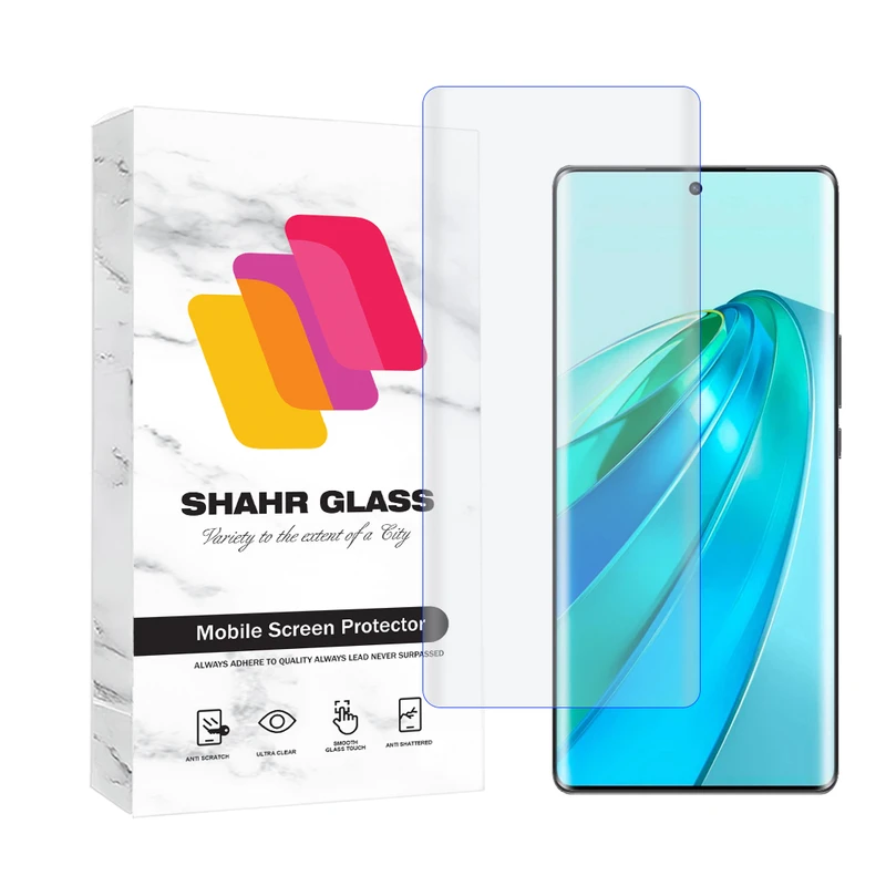 محافظ صفحه نمایش یووی شهر گلس مدل UVLIGHTSH مناسب برای گوشی موبایل آنر X9a