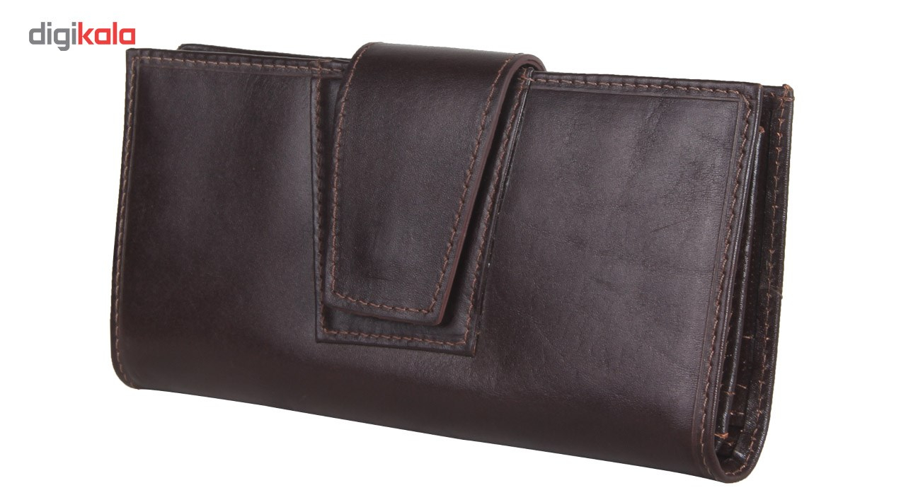 کیف پول شهر چرم مدل 3-122199