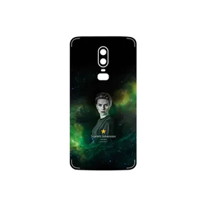 MAHOOT Scarlett Johansson Cover Sticker for OnePlus 6