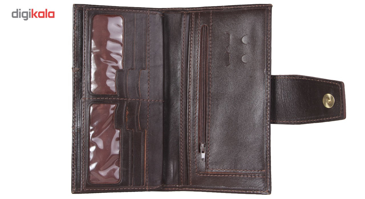 کیف پول شهر چرم مدل 3-122199