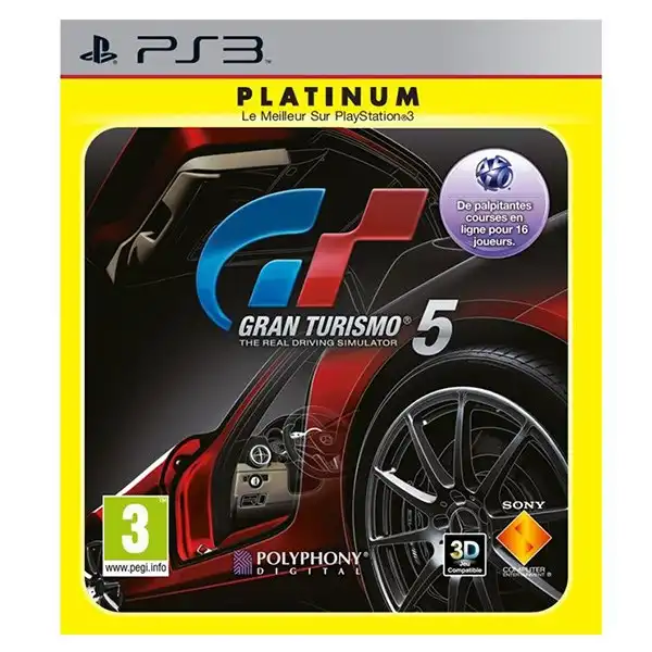 بازی Gran Turismo 5 Platinum مناسب برای PS3
