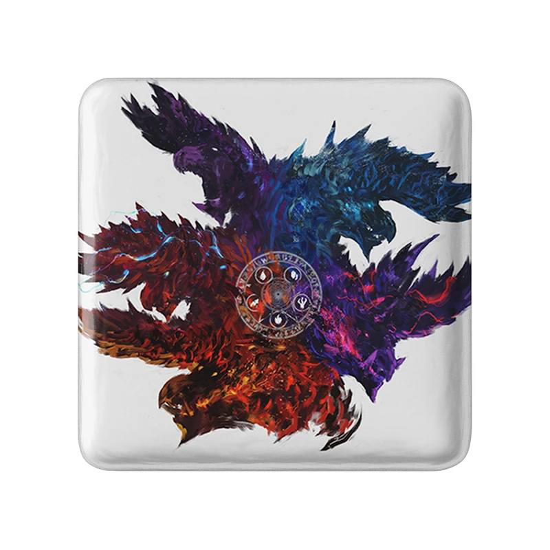 مگنت خندالو طرح بازی شکارچی هیولا (Monster Hunter) مدل مربعی کد 33237