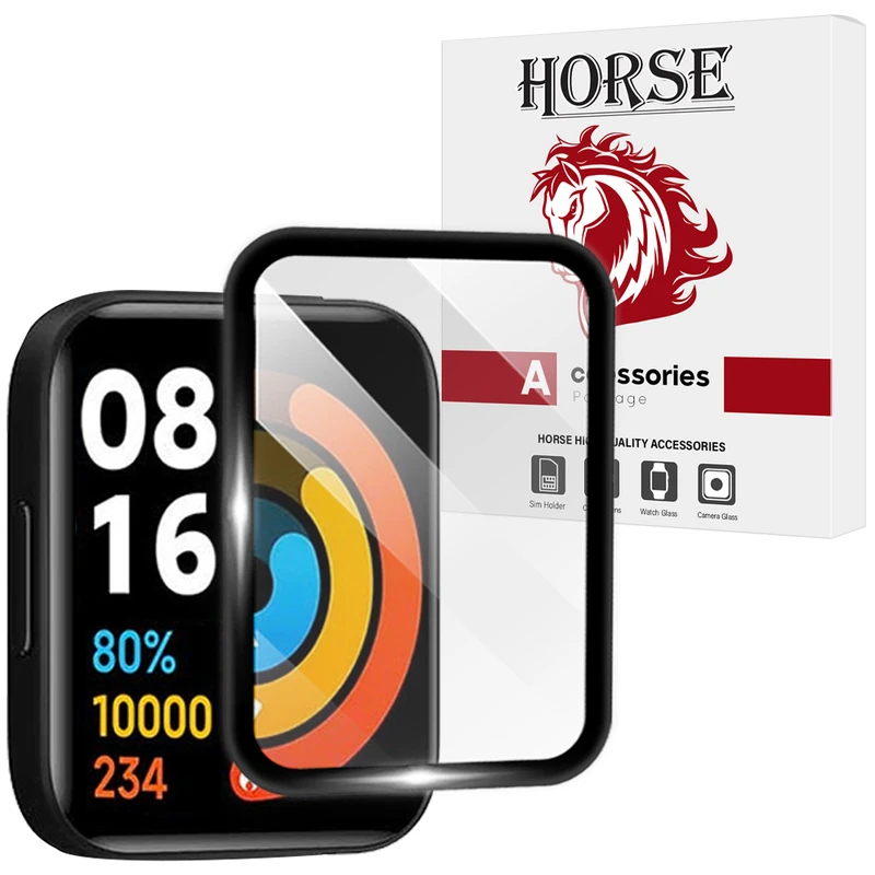 محافظ صفحه نمایش هورس مدل HWPM مناسب برای ساعت هوشمند شیائومی Redmi Watch 2